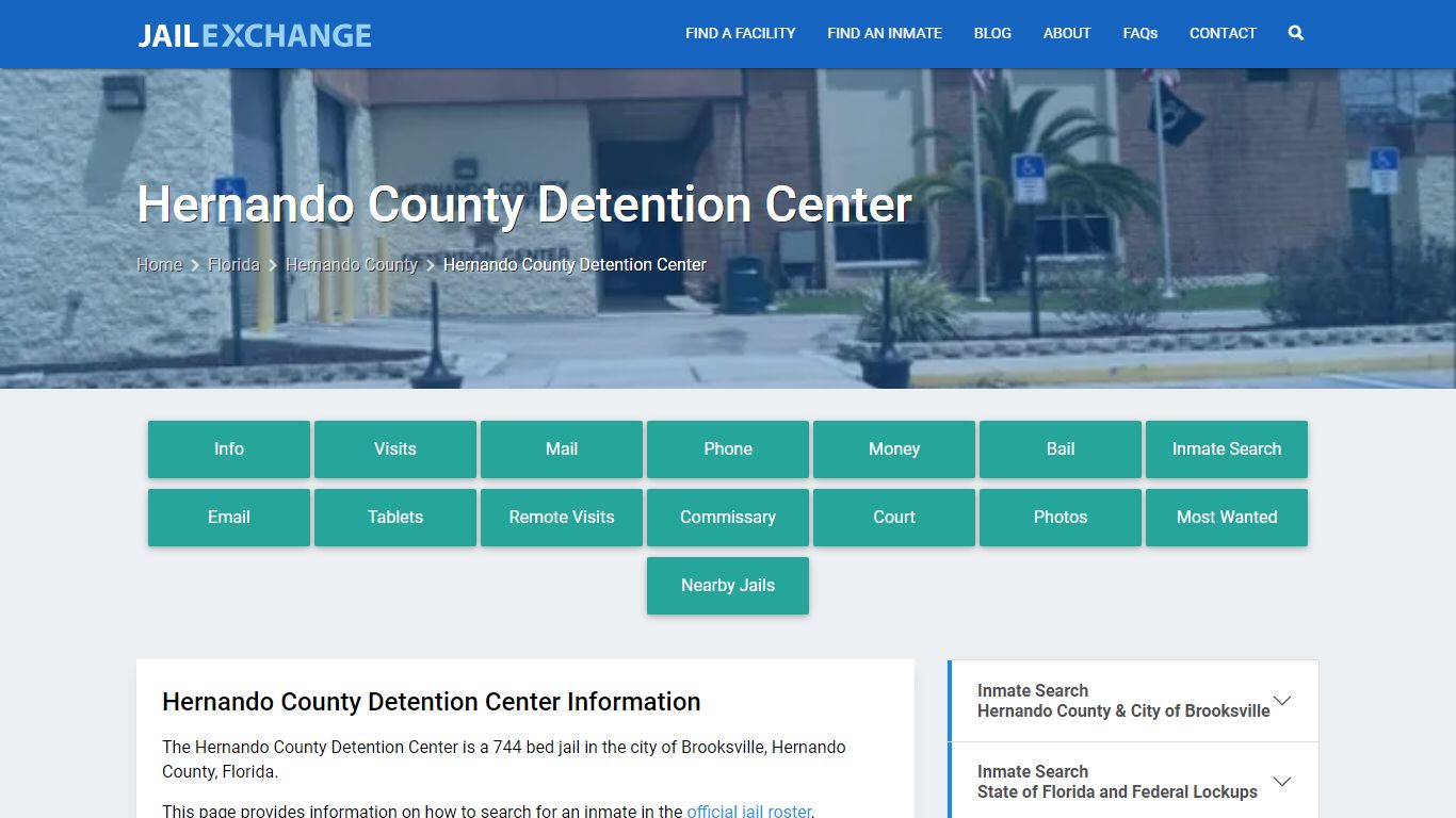 Hernando County Detention Center - Jail Exchange